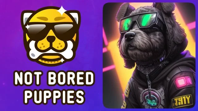 🧊Рефералы на проект Not Bored Puppies Bot дешево