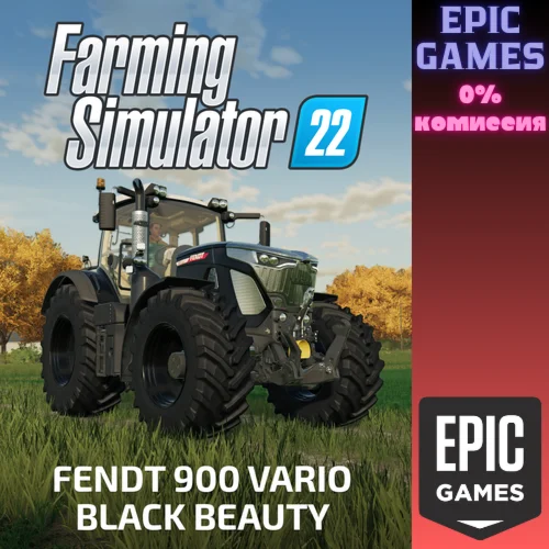 FS22&nbsp;— FENDT 900 VARIO BLACK BEAUTYПКЭПИК ГЕЙМС