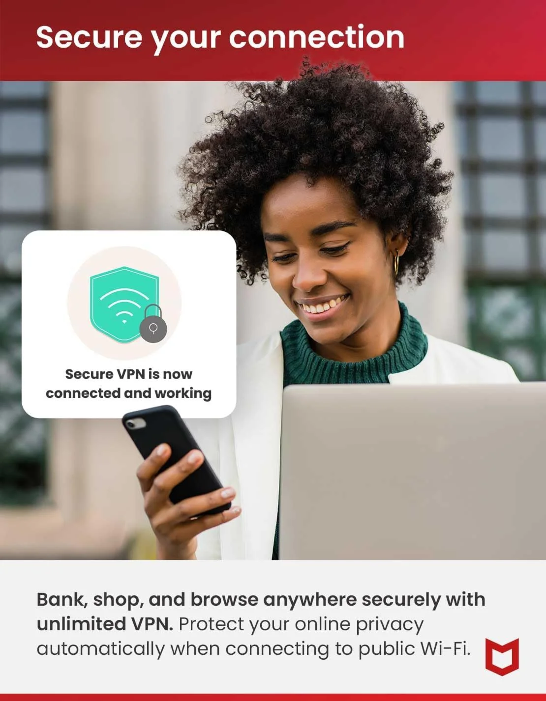 McAfee Total Protection 2025 Antivirus 2 Years 1 Device