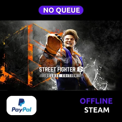Street Fighter 6 + All DLC Characters | Offline |PAYPAL