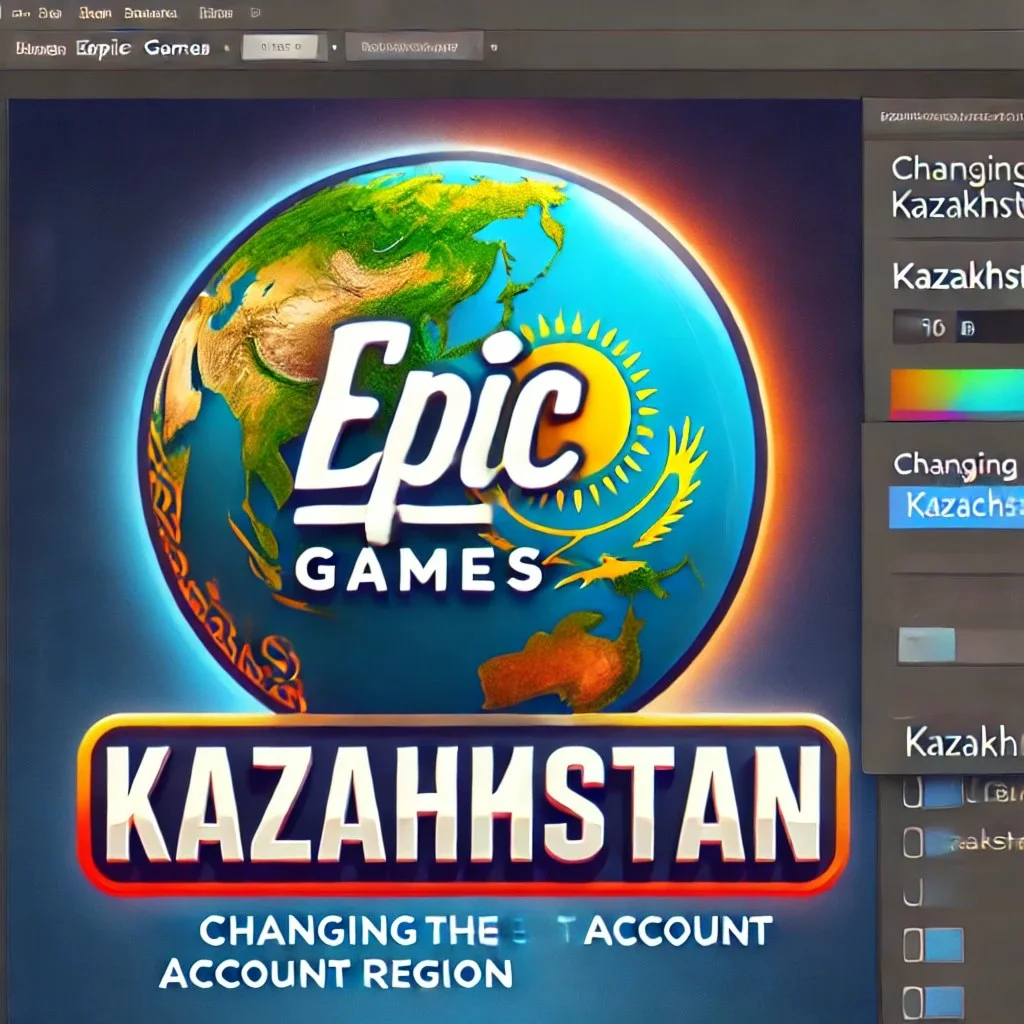 CHANGE REGION EPIC GAMES KAZAKHSTAN 🌍
