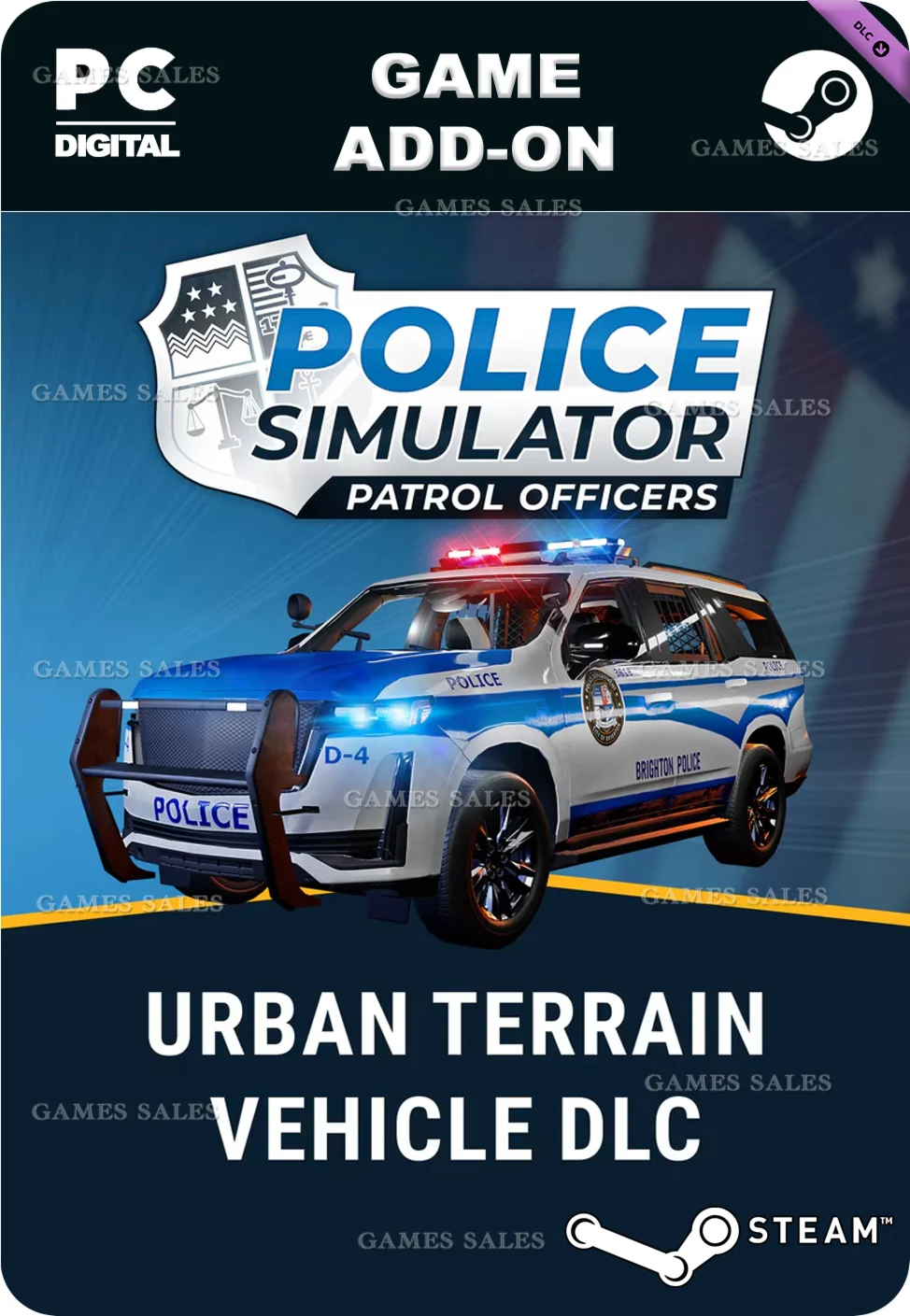 POLICE SIMULATOR: PATROL: URBAN TERRAIN VEHICLE DLC