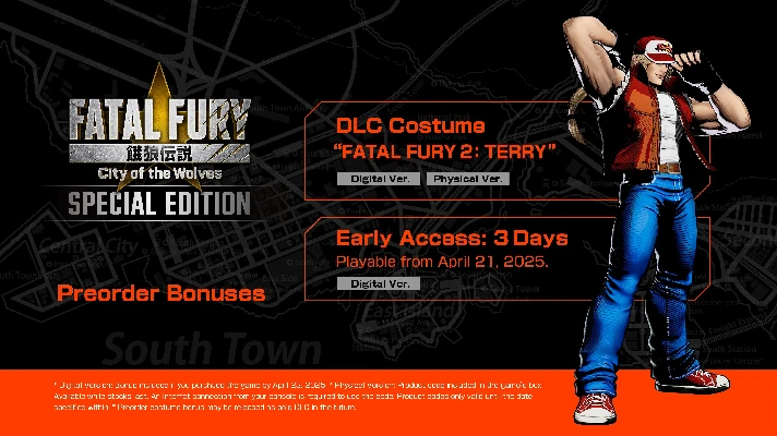 😍FATAL FURY: City of the Wolves - Special XBOX 🟢🔑Key