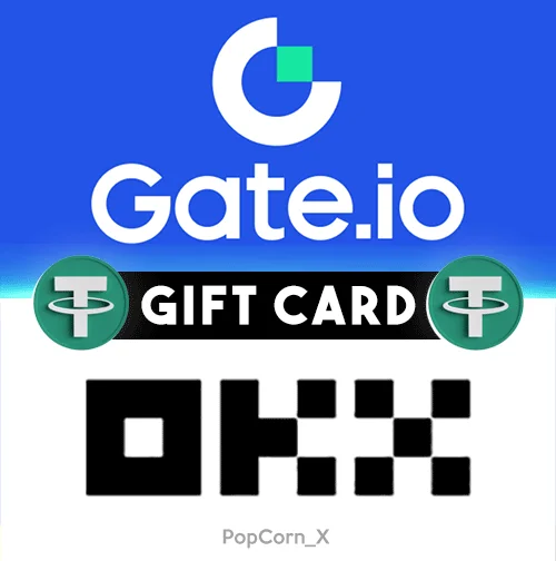🔷 Gate.io - OKX Gift Card 100 - 1000 ✅ FAST + PRICE 🔥