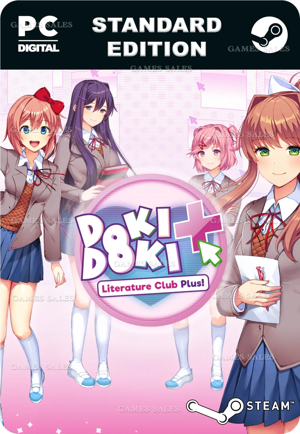 DOKI DOKI LITERATURE CLUB PLUS!STEAM GIFT????АВТО