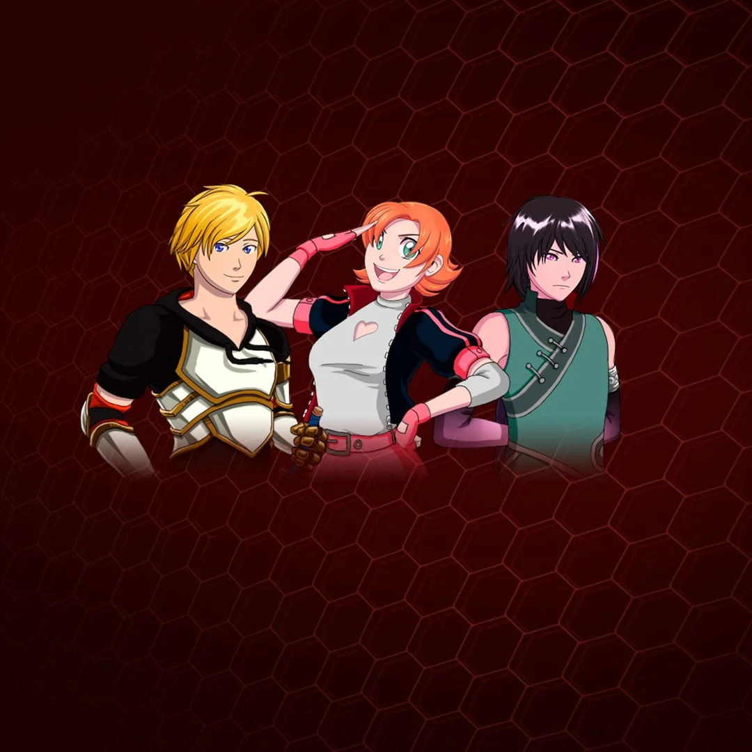 RWBY Grimm Eclipse  Team JNR Timeskip Costume Pack