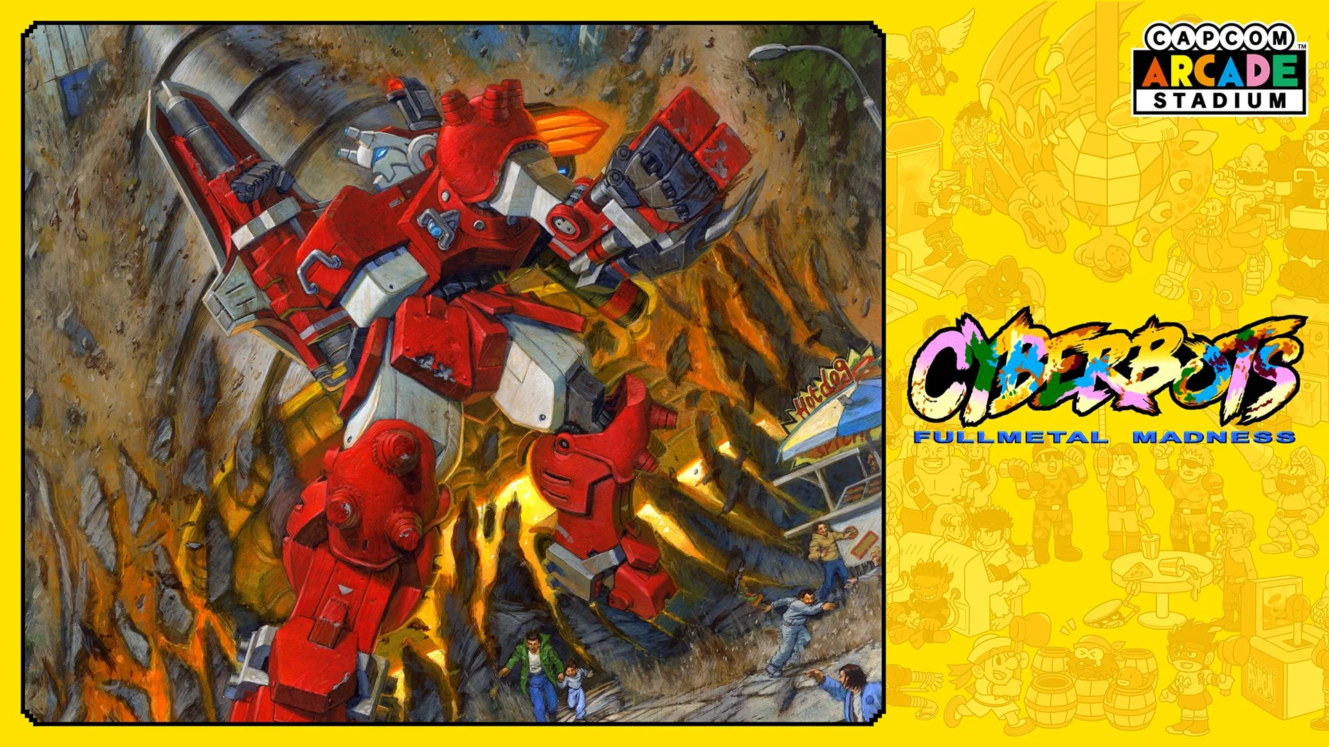 Capcom Arcade StadiumCYBERBOTS  FULLMETAL MADNESS
