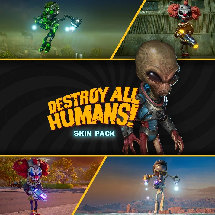 Destroy All Humans Skin Pack