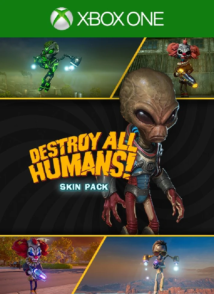 Destroy All Humans Skin Pack