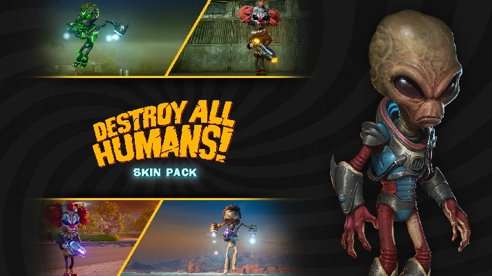 Destroy All Humans Skin Pack