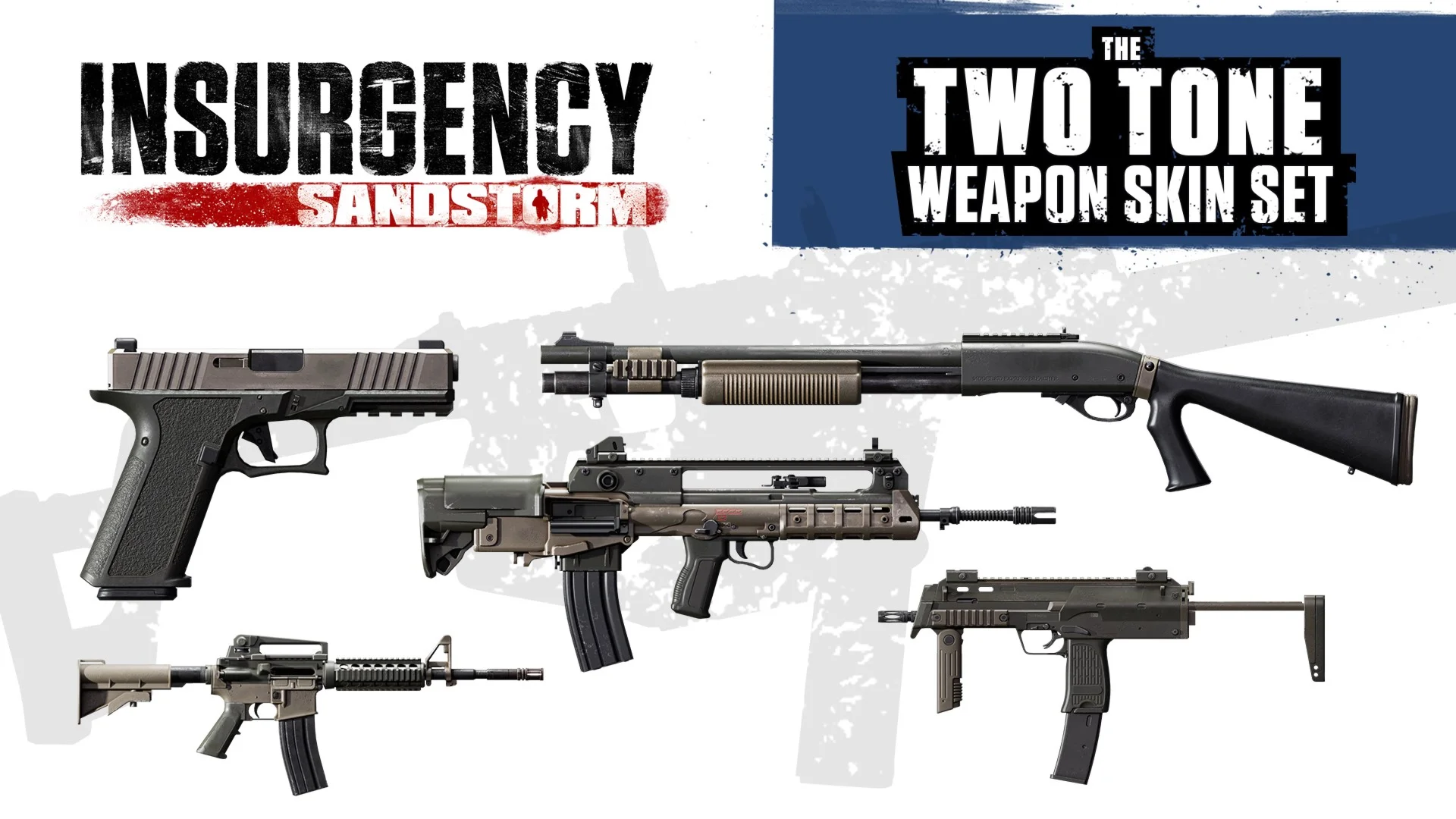 Insurgency Sandstorm  TwoTone Weapon Skin Set
