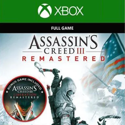 ASSASSIN'S CREED III REMASTERED XBOX КЛЮЧ