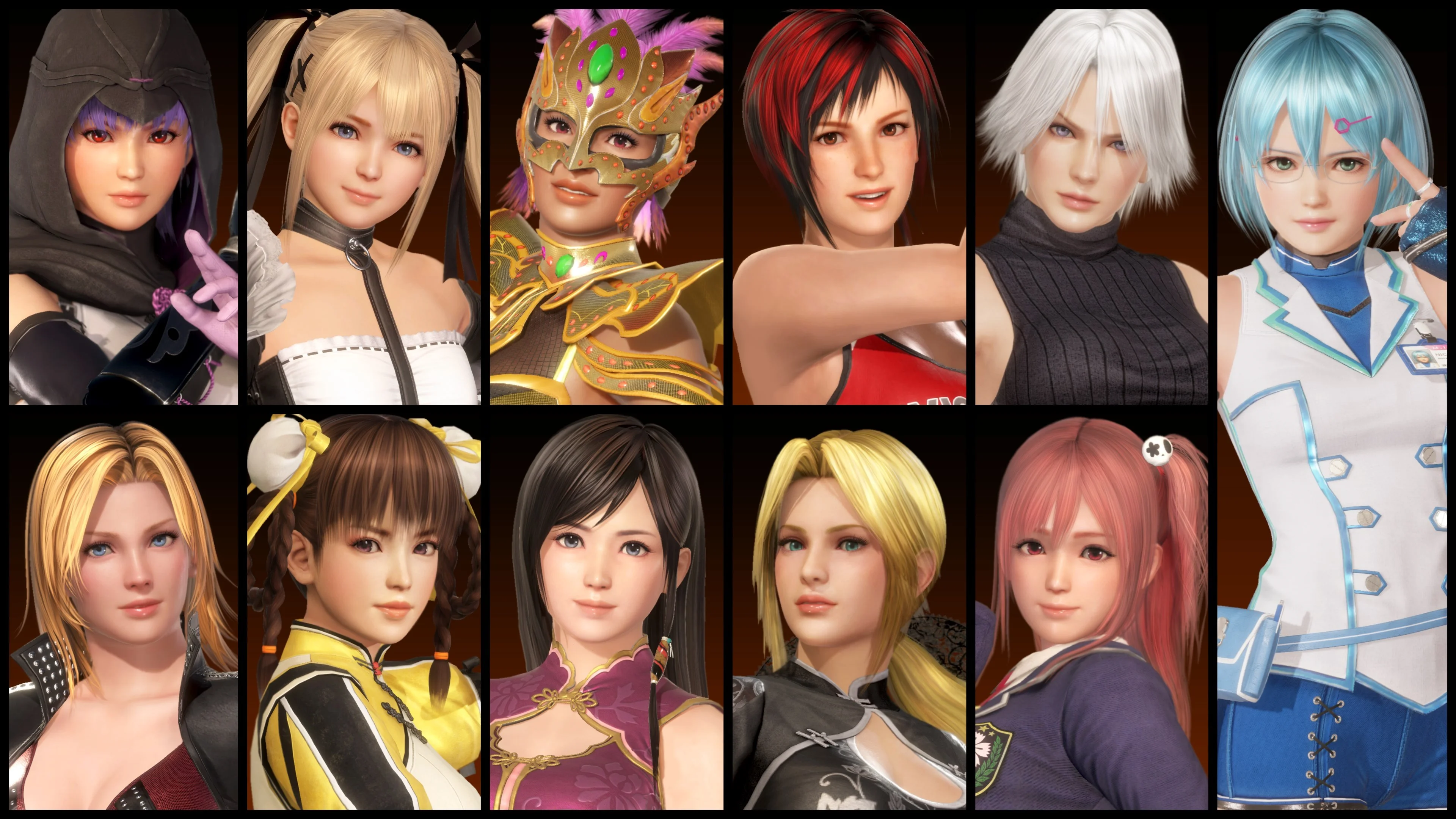 DEAD OR ALIVE 6 Core Fighters  Female Fighters Set