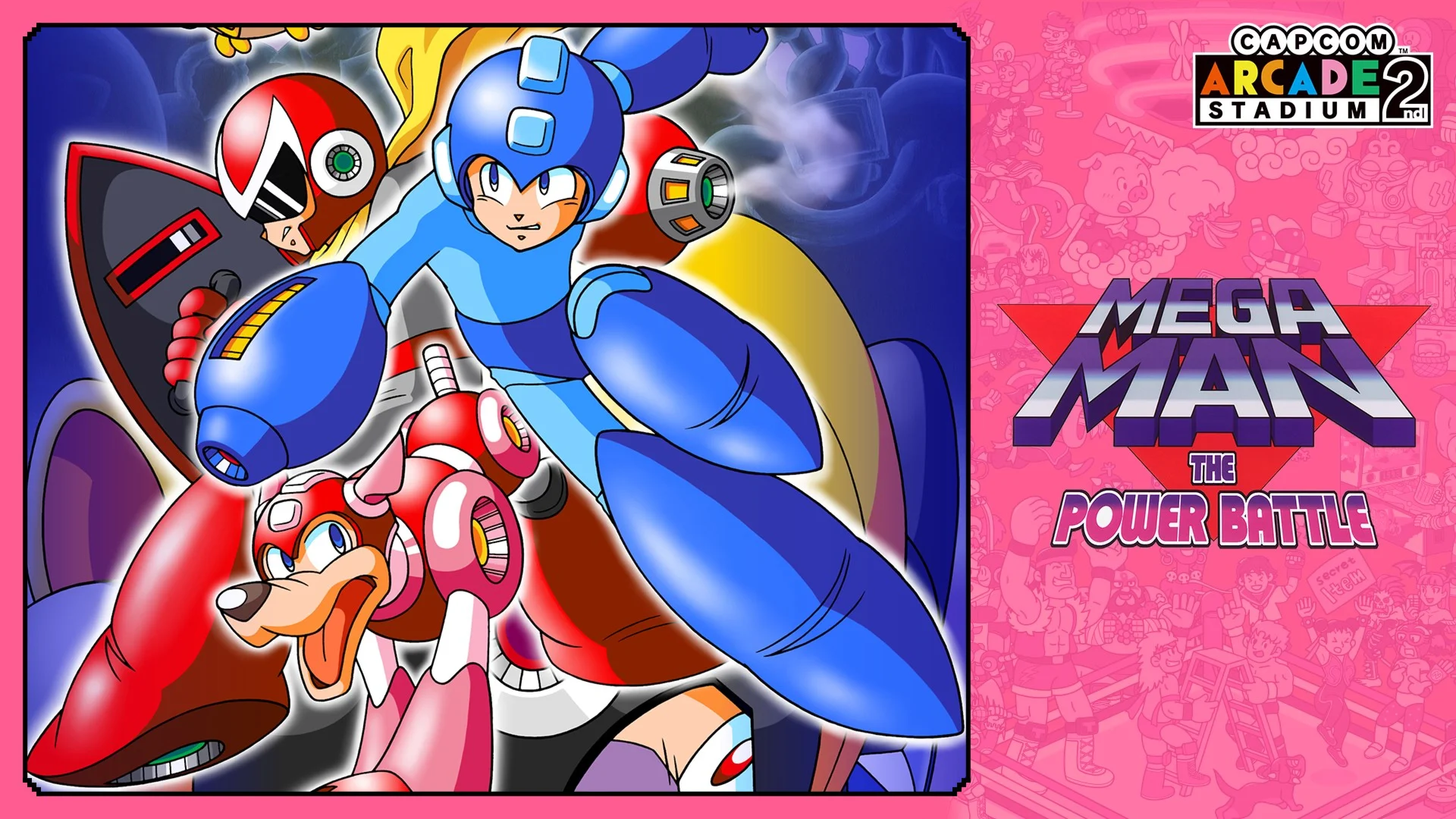 Capcom Arcade 2nd Stadium Mega Man The Power Battle
