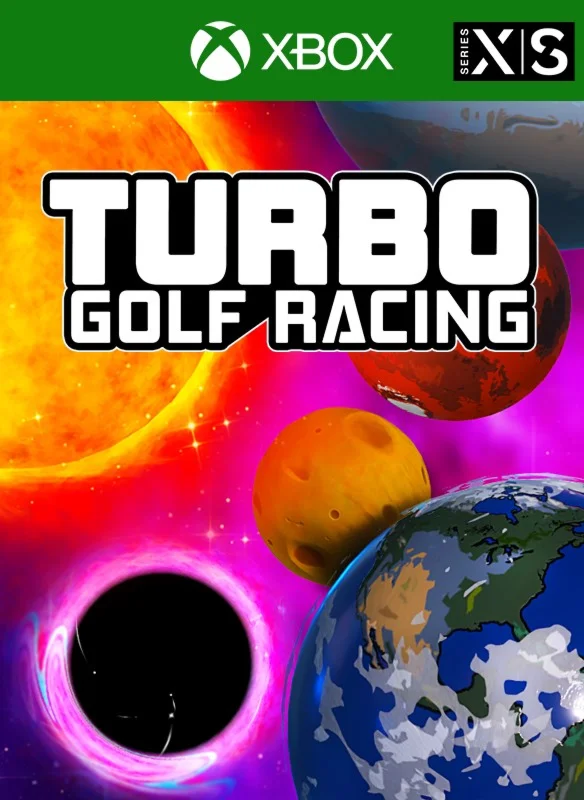 Turbo Golf Racing Space Explorers Galactic Ball Set