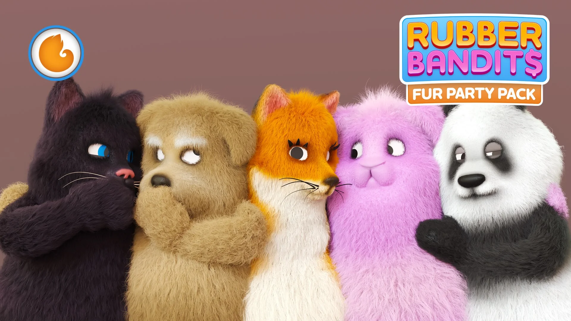 Rubber Bandits Fur Party Pack