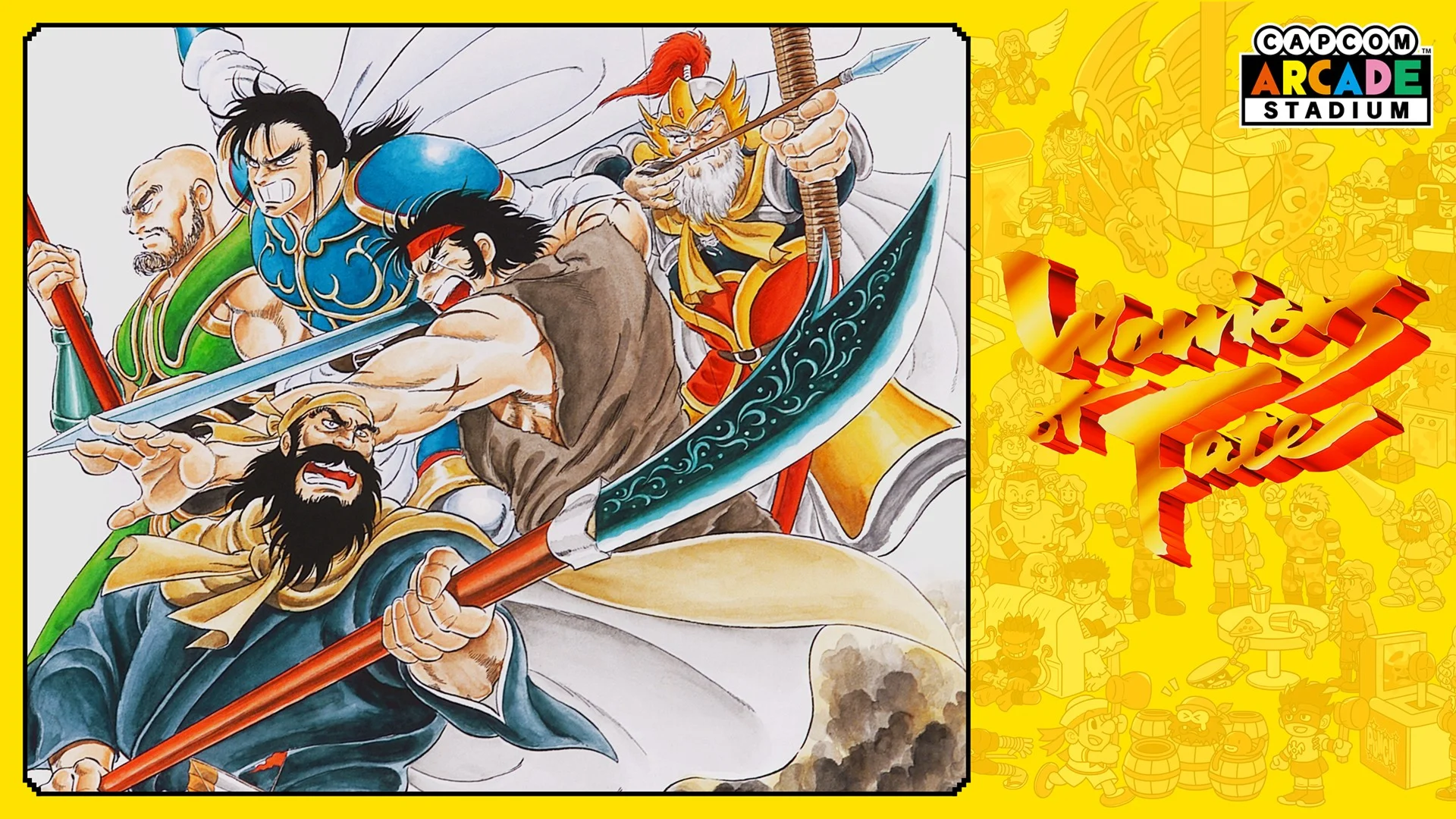 Capcom Arcade StadiumWARRIORS OF FATE