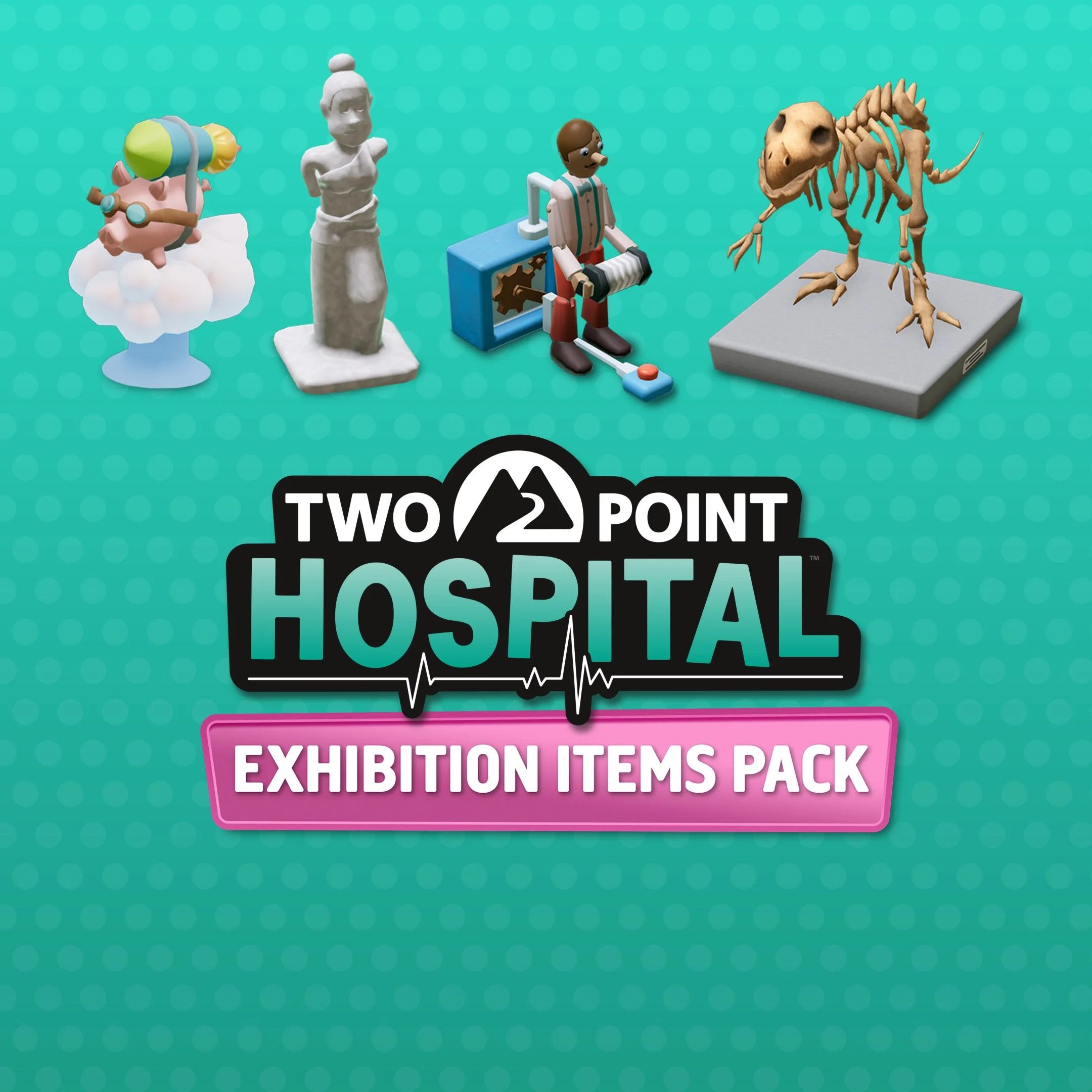 Two Point Hospital Exhibition Items Pack