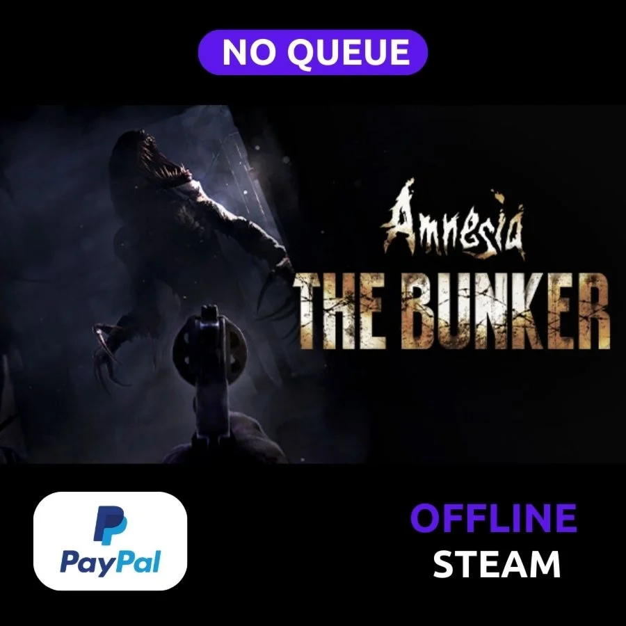 Amnesia: The Bunker | Steam Offline | NO QUEUE | PAYPAL