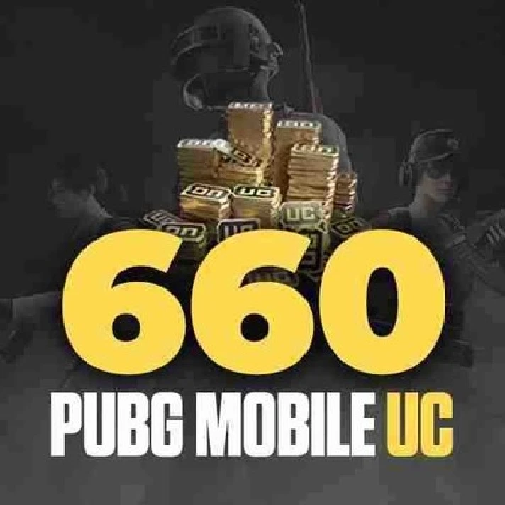 👌PUBG MOBİLE 660 UC GLOBAL PİN ✅ 24/7 BOT