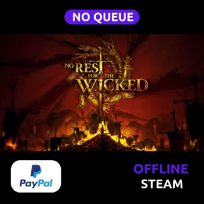 No Rest for the Wicked | Steam Offline | PAYPAL