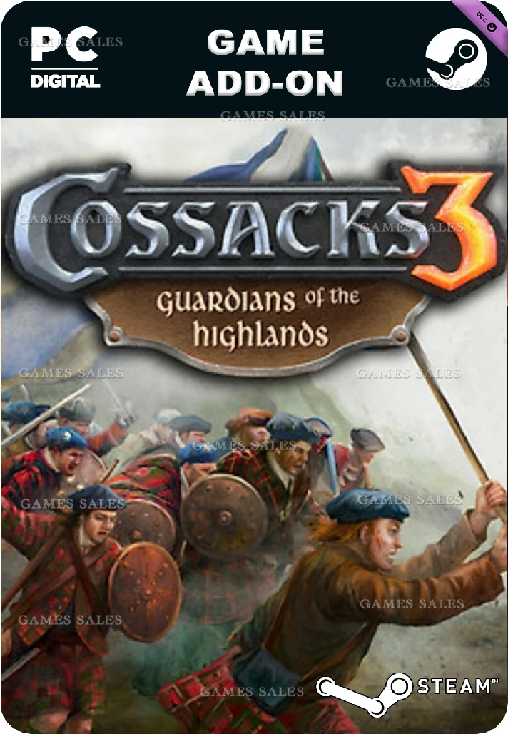 ✅💙EXPANSION - COSSACKS 3: GUARDIANS OF THE HIGHLANDS💙