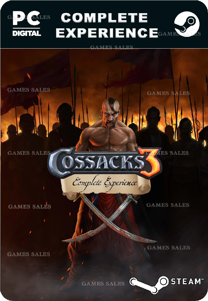 ✅💙COMPLETE COSSACKS 3 EXPERIENCE💙STEAM GIFT🤖AUTO