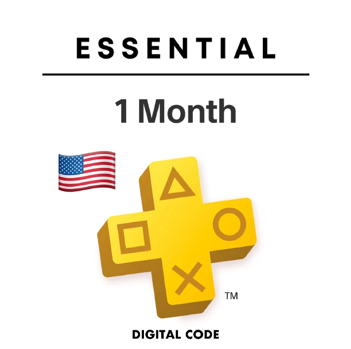 🔥Subscription PS Plus essentials USA 1 month ✅ Digital