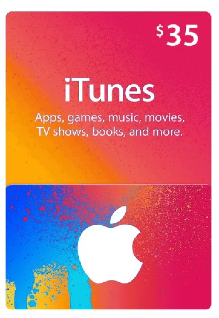 🟢ITunes Gift Card 35 USD (USA)🔑