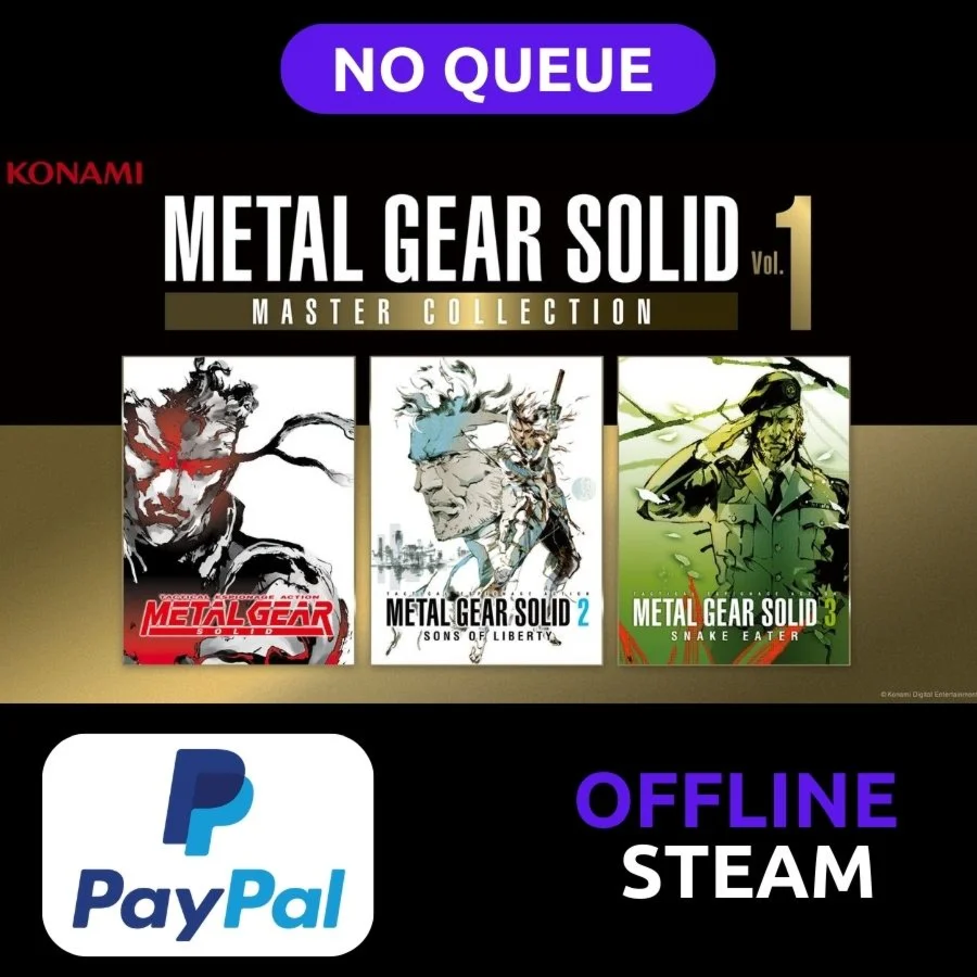 Metal Gear Solid Collection 01 | Steam Offline | PAYPAL
