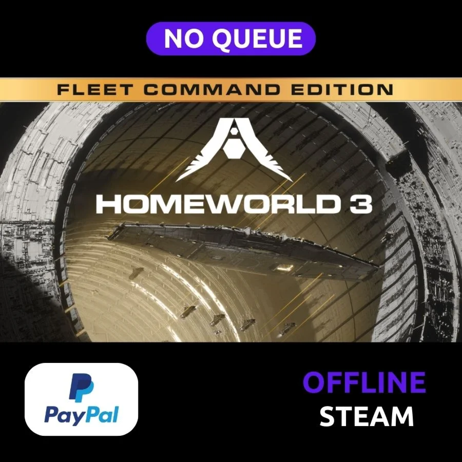 Homeworld 3 ALL DLC | Steam Offline | PAYPAL