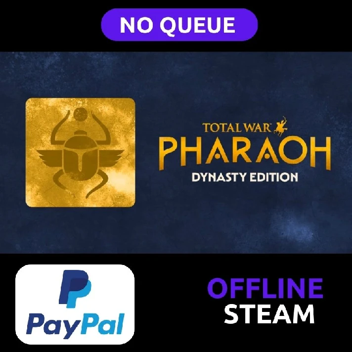 Total War: PHARAOH Dynasty Edition | Offline | PAYPAL