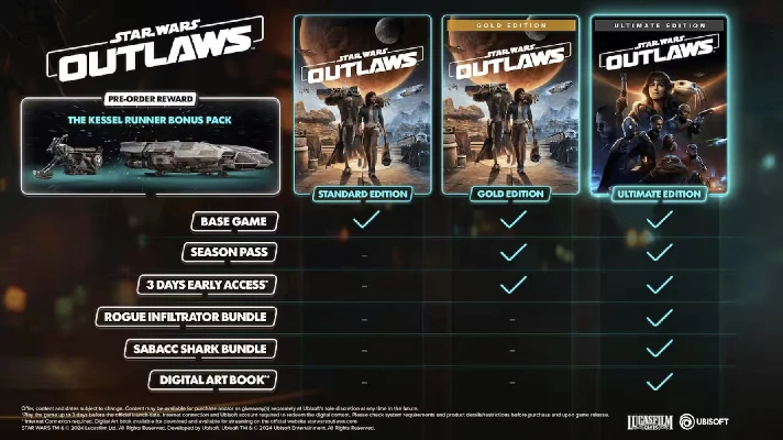 ⚡️Star Wars Outlaws (Ubisoft) Global