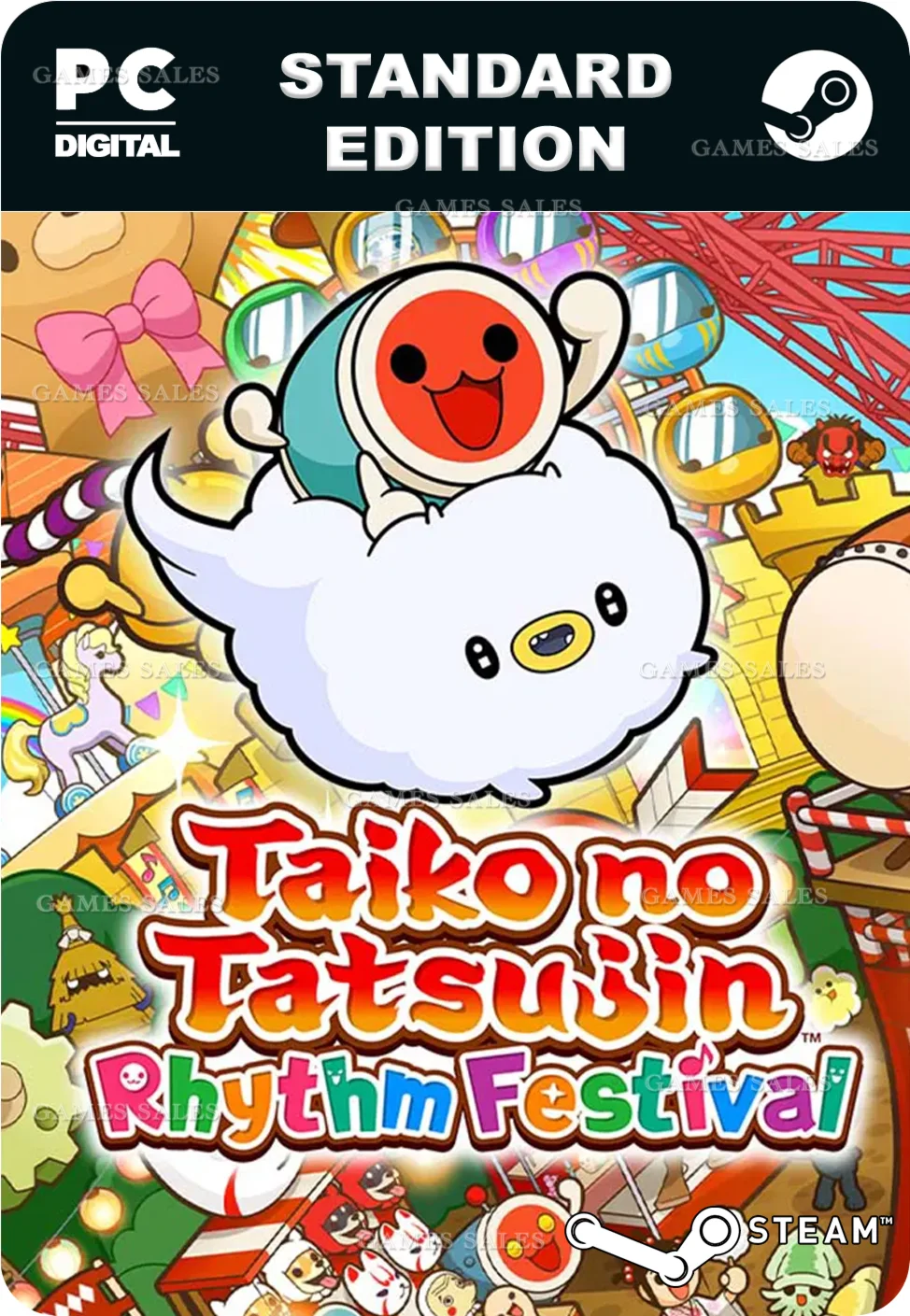 TAIKO NO TATSUJIN: RHYTHM FESTIVALSTEAM GIFT????АВТО