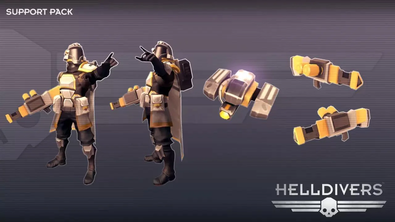 DLC HELLDIVERS™ - Support Pack КЛЮЧ STEAM ВСЕ СТРАНЫ