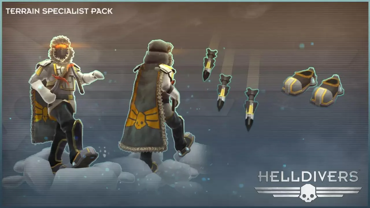 DLC HELLDIVERS™ - Terrain Specialist Pack КЛЮЧ STEAM