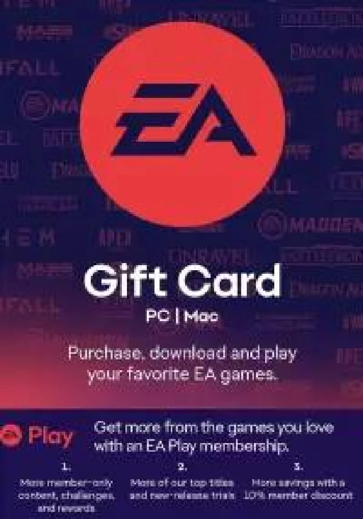 EA Gift Card €25 Ea App KEY🔑 The European Union