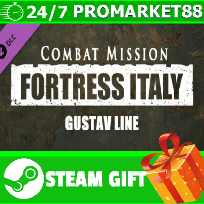 ⭐️ Combat Mission Fortress Italy Gustav Line STEAM GIFT