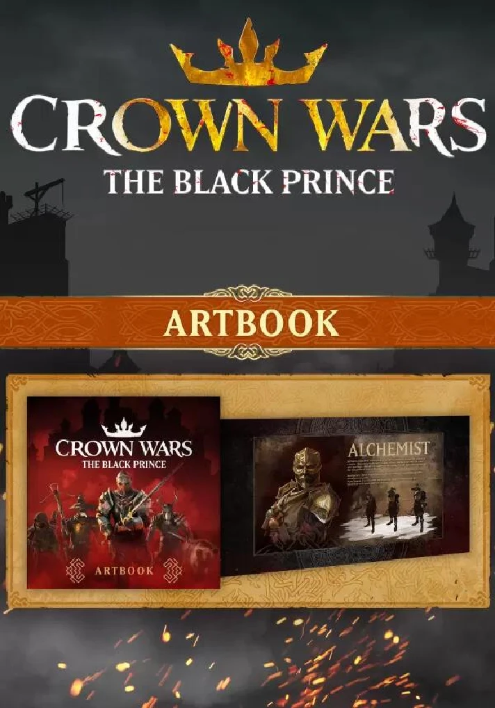 DLC Crown Wars: The Black Prince - Artbook STEAM KEY🔑