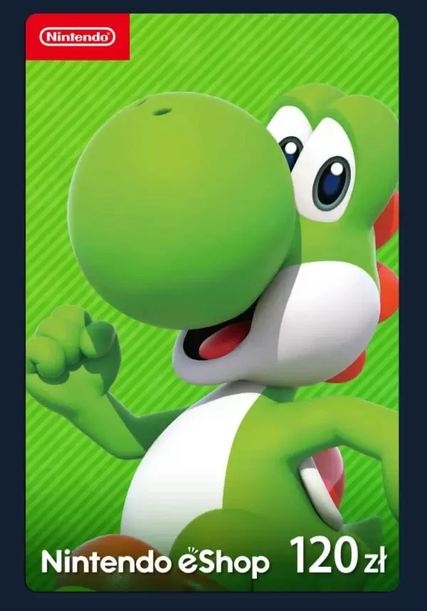 Nintendo eShop Card 120zl КЛЮЧ🔑 Nintendo Site Poland