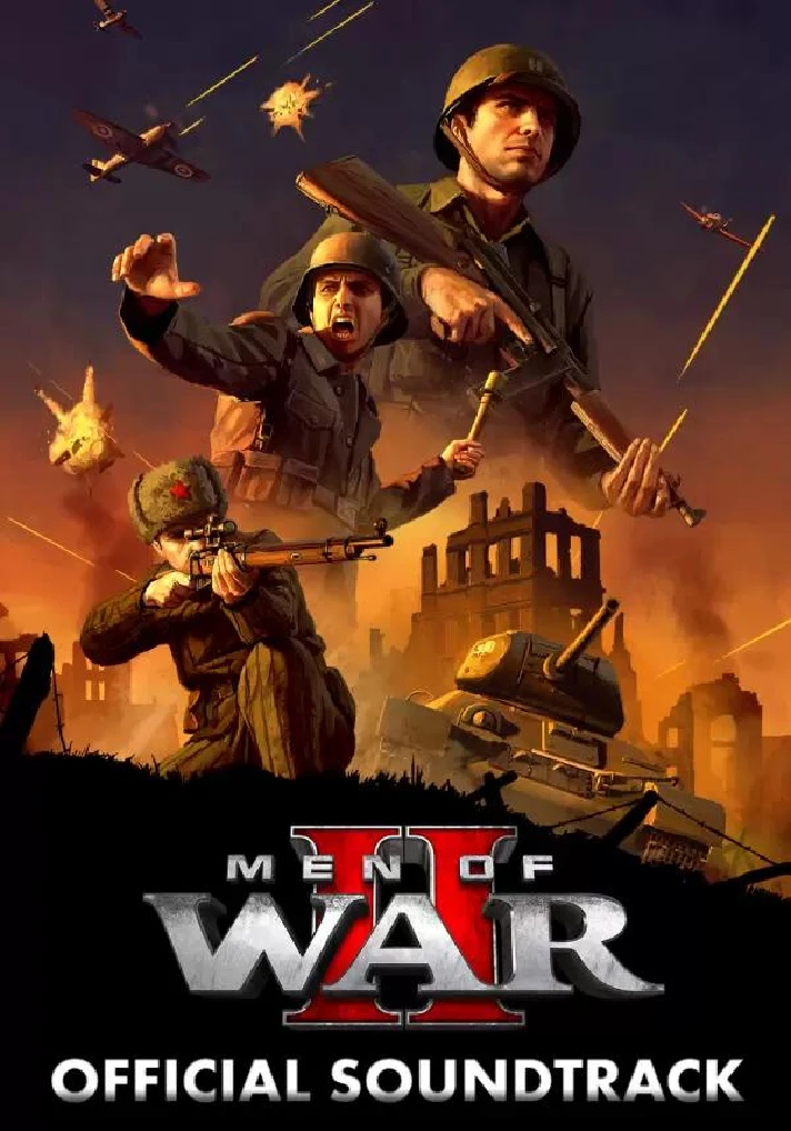 DLC Men of War II - Official Soundtrack STEAM KEY🔑