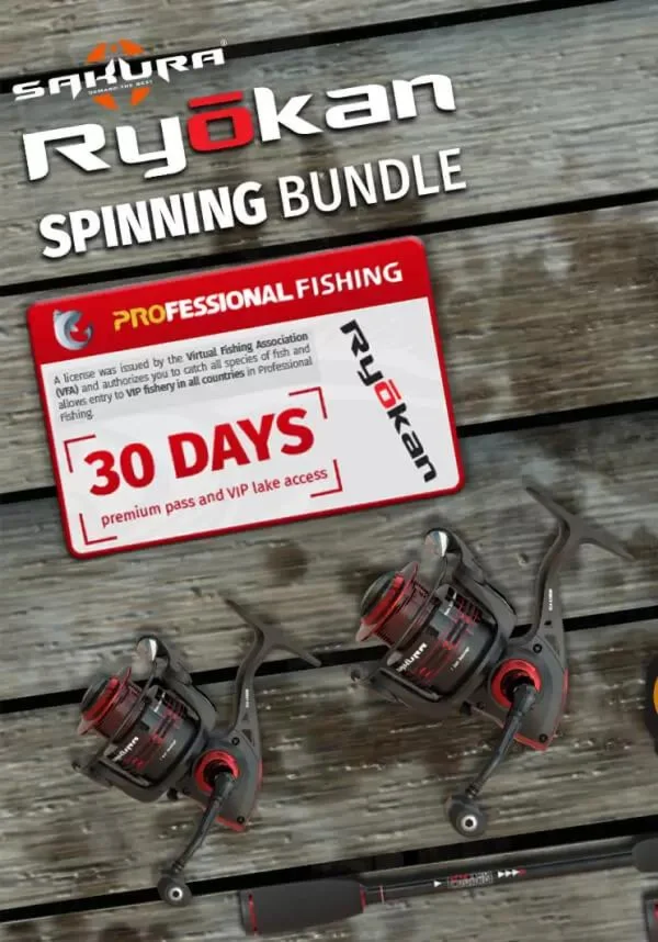 DLC Professional Fishing: Sakura© Ryokan Spinning КЛЮЧ�