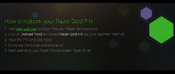 🪙Razer Gold 20$ PIN (Global)📟