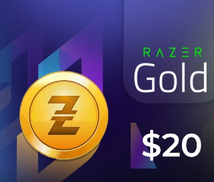 🪙Razer Gold 20$ PIN (Global)📟