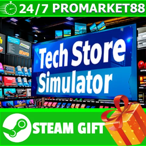 ⭐️ВСЕ СТРАНЫ+РОССИЯ⭐️ Tech Store Simulator STEAM GIFT