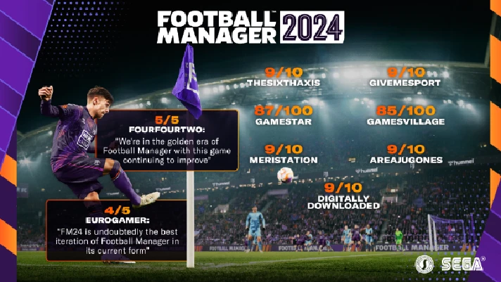 🔥 Football Manager 2024 ✅New account + Mail