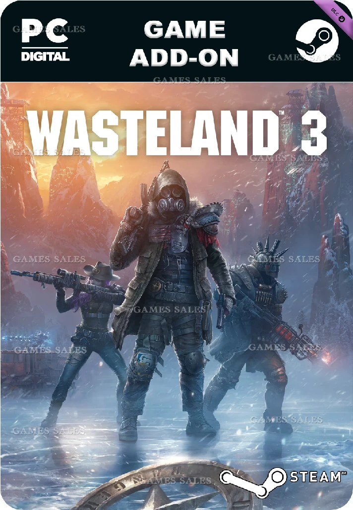 ✅💙WASTELAND 3 DIGITAL DELUXE EXTRAS💙STEAM GIFT🤖AUTO