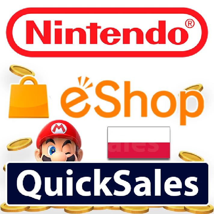 🚀AUTO🍄NINTENDO eShop🔵70 — 500🔵POLAND GIFT KEY CODE