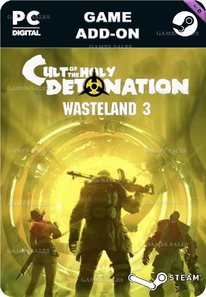 ✅💙WASTELAND 3: CULT OF THE HOLY DETONATION💙STEAM GIFT