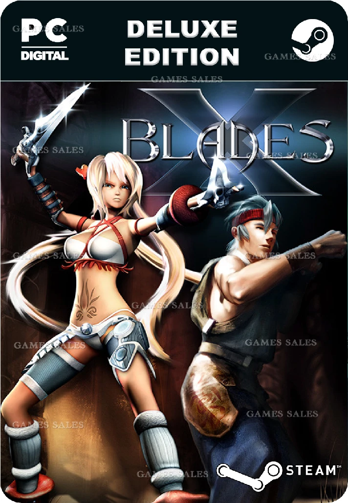 ✅💙X-BLADES HD - DIGITAL DELUXE EDITION💙STEAM GIFT🤖